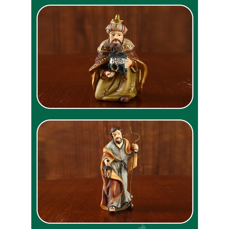 Mô Hình Tượng Chúa Jesus Dùng Trang Trí Hộp Quà Giáng Sinh