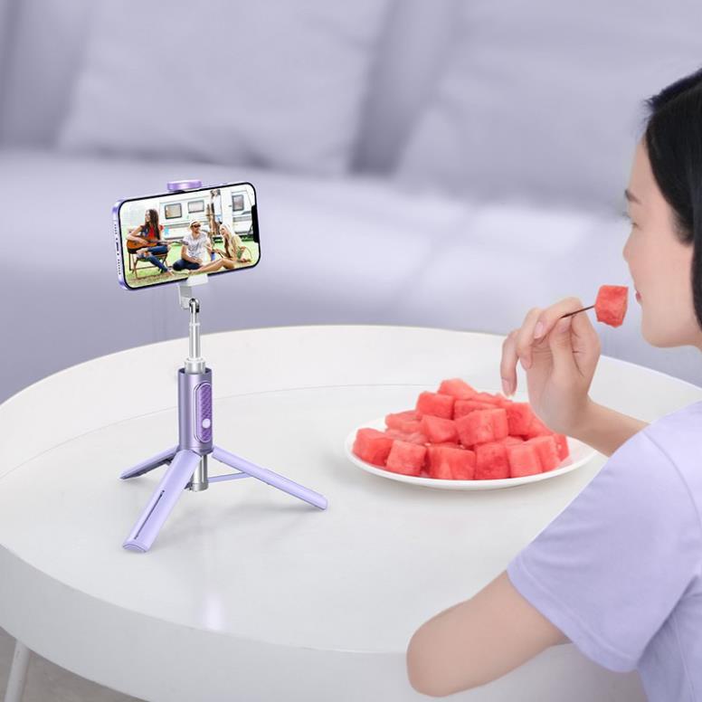 Gậy tripod Baseus chụp ảnh tự sướng không dây Bluetooth cho dân du lịch | WebRaoVat - webraovat.net.vn