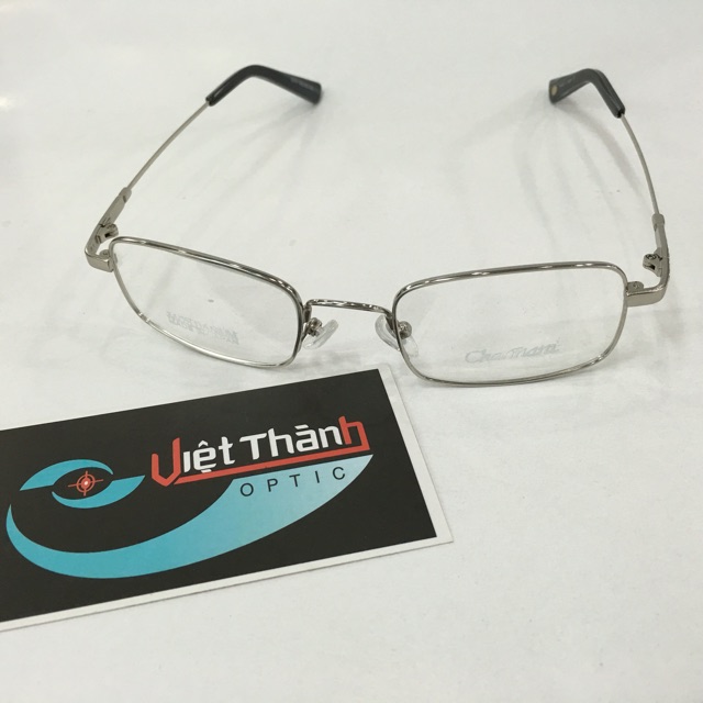 HCM gọng kính dẻo titan 1 cầu có hộp nhận làm kính cận lão loạn theo yêu cầu