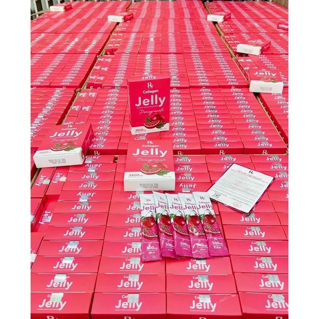 THẠCH JELLY collagen trắng da hồng hào Thuỵ Sĩ chính hãng