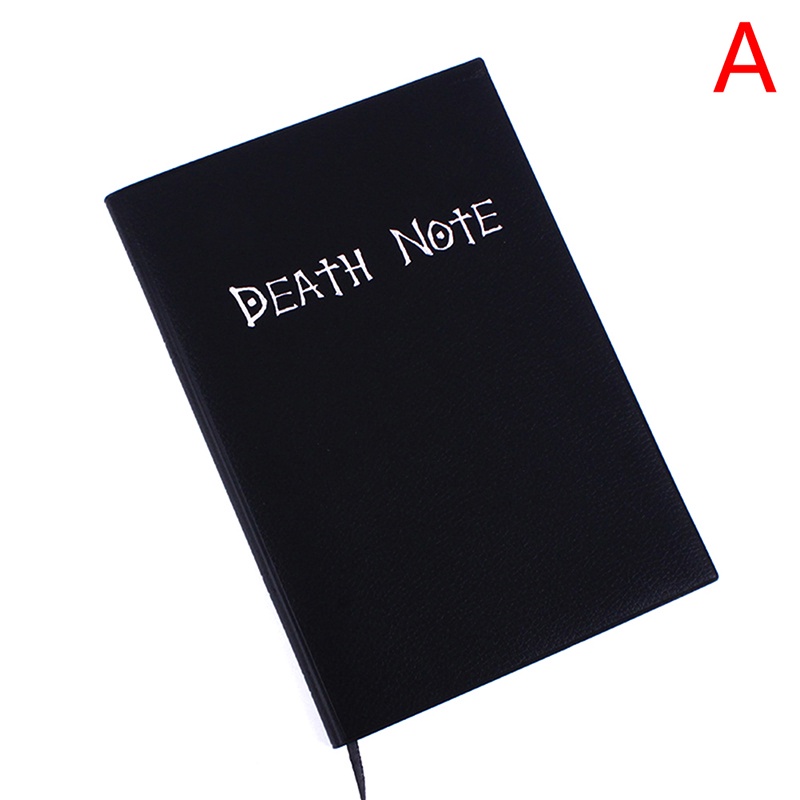 Sổ tay bìa da/ Móc khóa/ Dây chuyền mặt phong cách nhân vật anime Death Note dễ thương