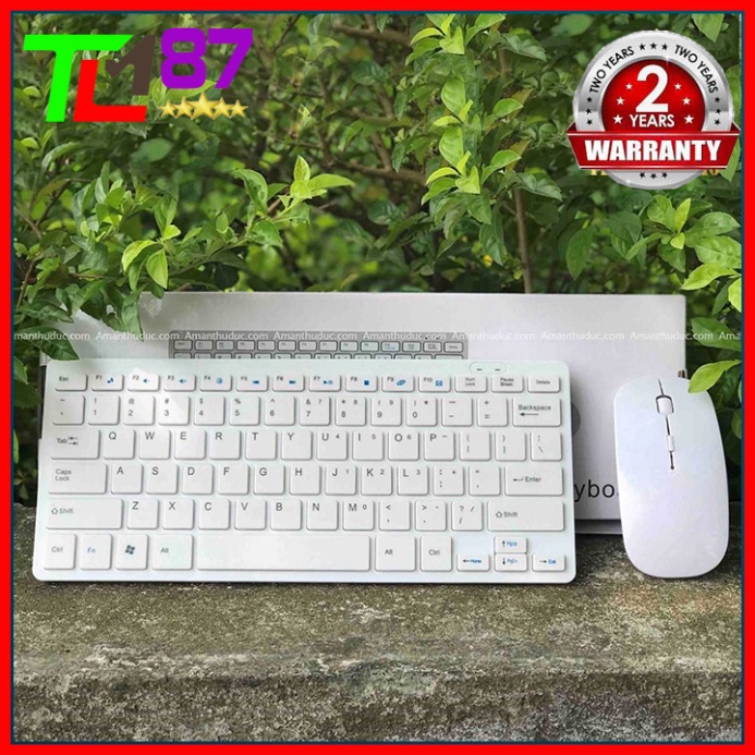 Bộ Combo Bàn Phím Và chuột Chuột Không Dây Mini - Bàn Phím Bluetooth Máy Tính Gaming Laptop Cơ Chuyên Game