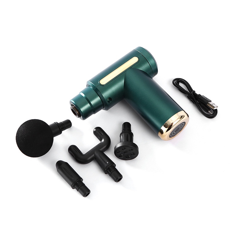 Máy massage cầm tay mini massage cổ vai gáy đấm lưng mát xa trị liệu cổ vai gáy 4 đầu 6 chế độ BẢO HÀNH 12 THÁNG