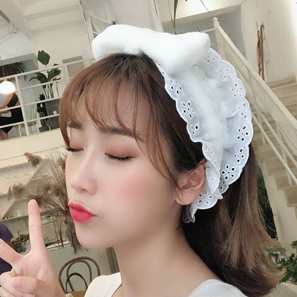 Băng Đô Co Dãn Đính Nơ Xinh Xắn Cho Nữ