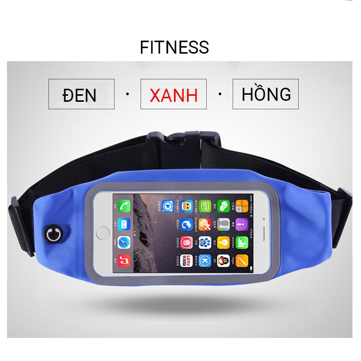 [RẺ VÔ ĐỊCH] Đai chạy bộ, đeo bụng cho điện thoại mặt trong (Có cảm ứng)