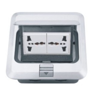 Ổ cắm âm sàn Uten - ổ cắm đơn 3 chấu, ổ cắm mạng Uten