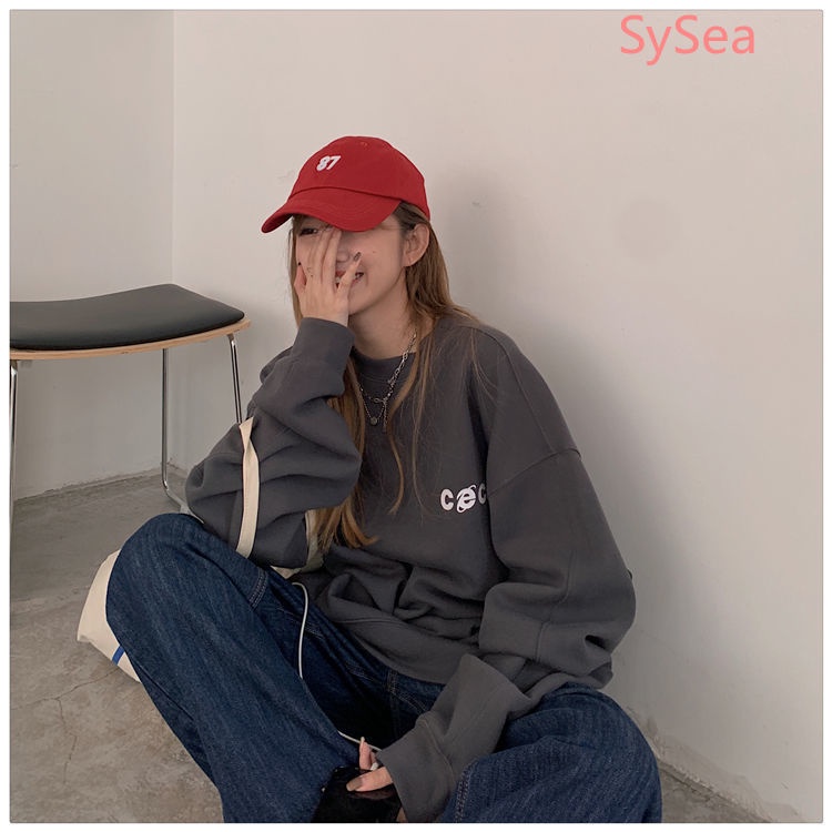 Áo Sweater Tay Dài Phong Cách Hàn Quốc Trẻ Trung Cho Nữ | BigBuy360 - bigbuy360.vn