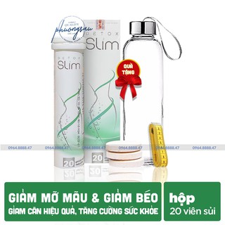 [ Chính Hãng] VIên Sủi Detox Slim - Hỗ Trợ Giảm Cân, Eo Gọn, Thon Dáng.