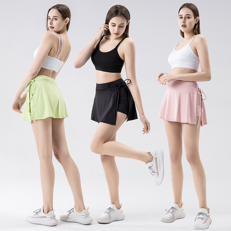 Bộ Trang Phục Gồm Áo Váy Và Váy Ngắn Phong Cách Thể Thao Thời Trang Cho Nữ