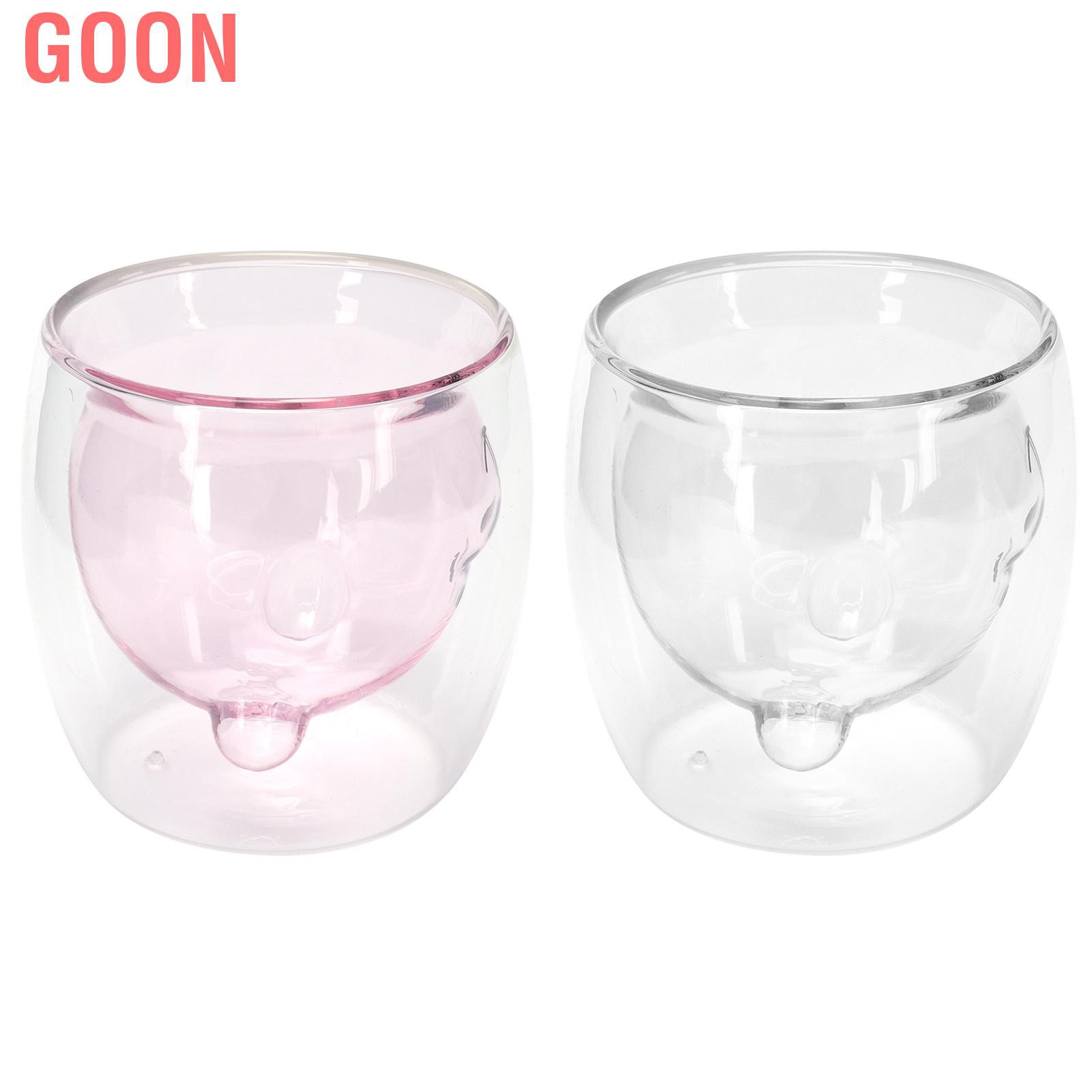 GOON Cốc Uống Nước Hình Chú Gấu Đáng Yêu 250ml