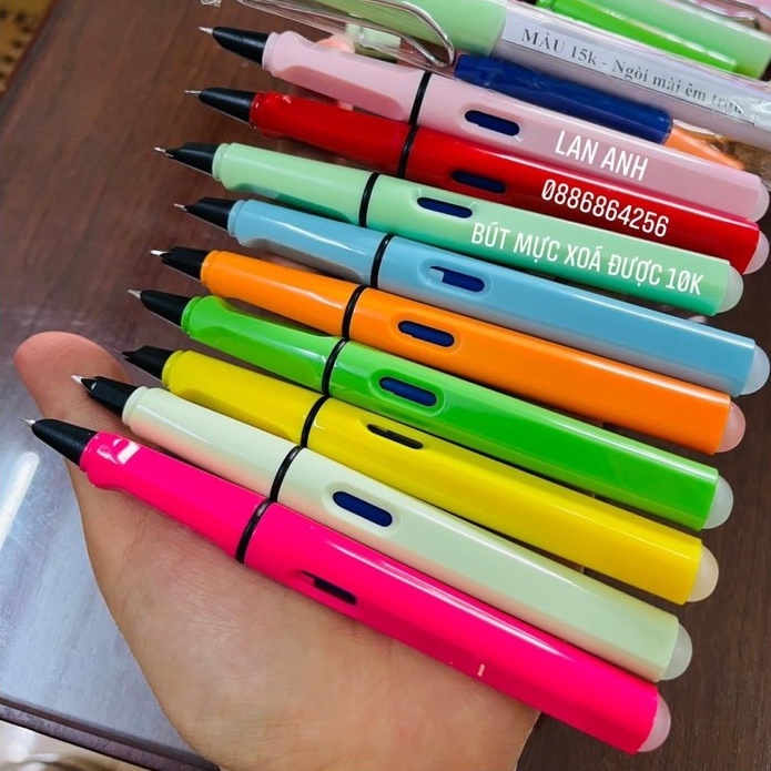 combo 10 bút mực xoá được 100k