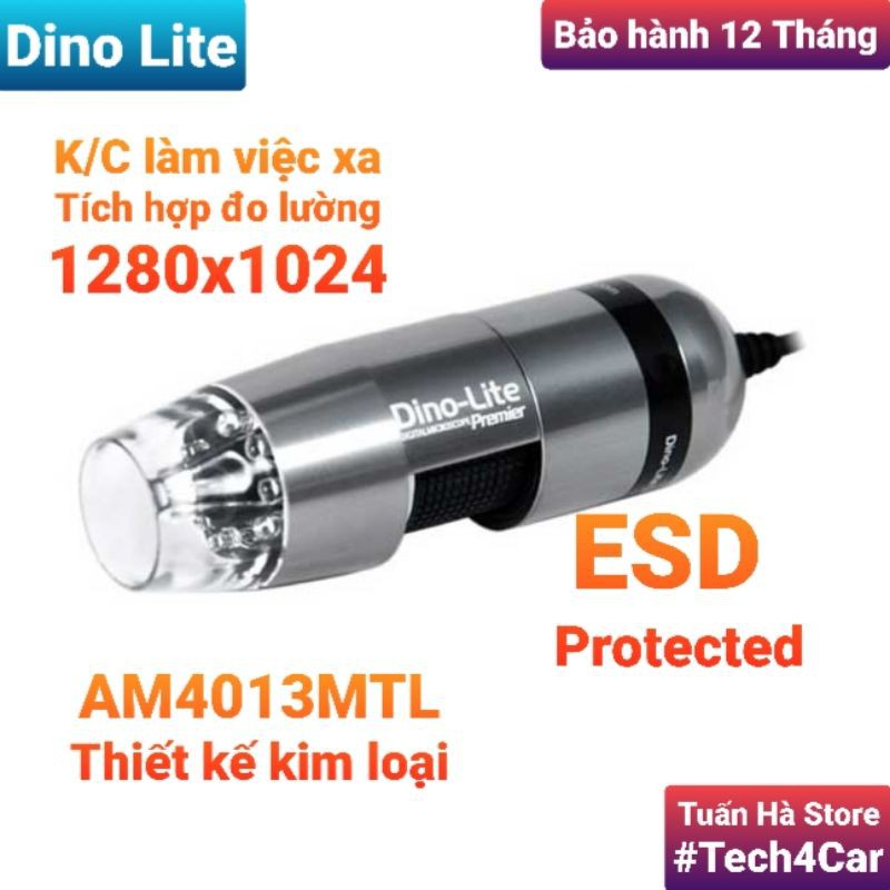 Kính hiển vi điện tử Dino Lite, AM4013MTL, hàng chính hãng [Tech4Car]