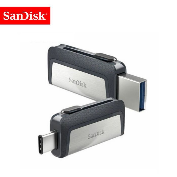 Ổ Đĩa Sandisk Ultra Dual Drive Usb 3.1 16gb / 32gb Với Đầu Otg Type-C