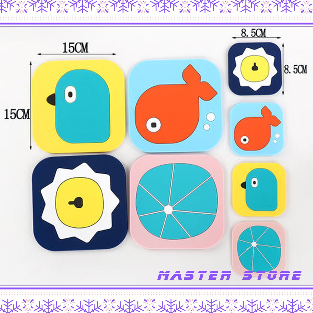 Lót ly, lót nồi silicon dễ thương rẻ vô địch Master Store | BigBuy360 - bigbuy360.vn