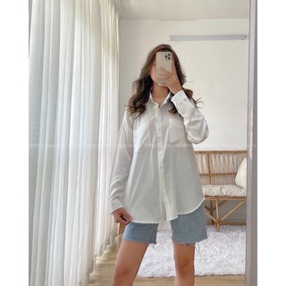 Sơ Mi Trắng Hai Túi