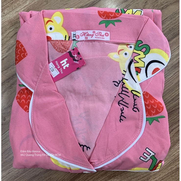 [SIZE 40-75KG] ĐỒ BẦU TAY DÀI QUẦN DÀI MẸ MẶC BẦU VÀ SAU SINH HANNA, CÓ KHÓA CỞI BÉ TY, VẢI LỤA 1 LỚP CO DÃN NHẸ, MỀM MÁ