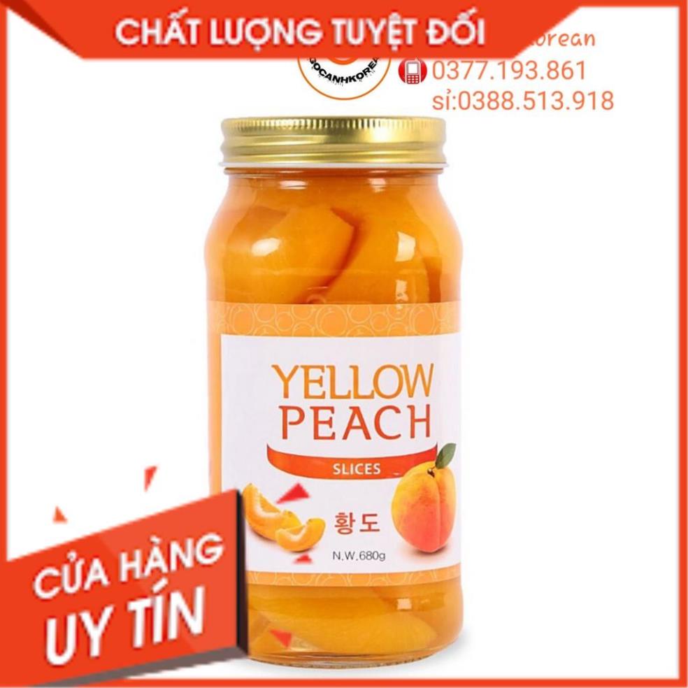Tổng Buôn Siêu rẻ > ĐÀO NGÂM HÀN QUỐC 680G ĐÀO VÀNG NONGWOO