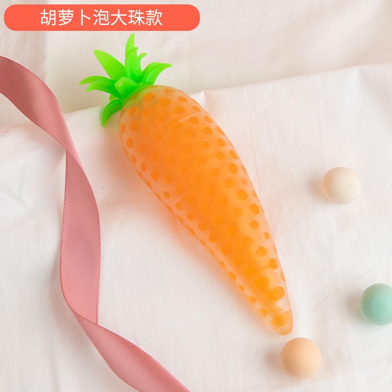 Bóng cao su mềm giảm căng thẳng hình trái cây và rau củ