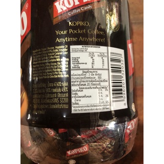 Kẹo Cà Phê Kopiko Coffee Candy (Hủ 600g)