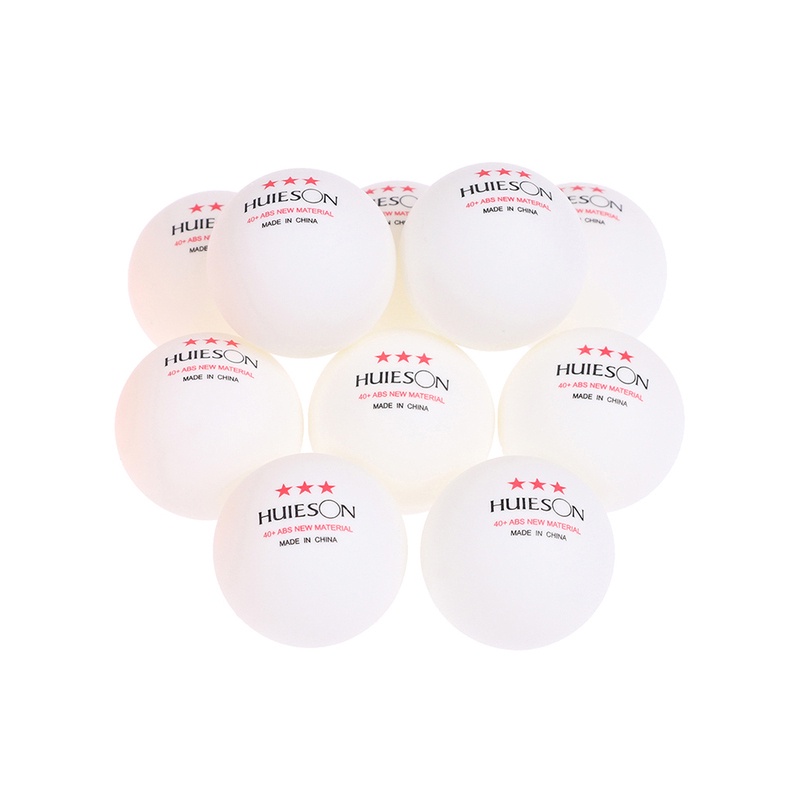 【50+ Quả rẻ hơn】Qủa Bóng Bàn Luyện Tập，Banh Bóng Bàn，Bóng bàn tập Hueison chất lượng cực tốt màu trắng  Hàng Chính Hãng