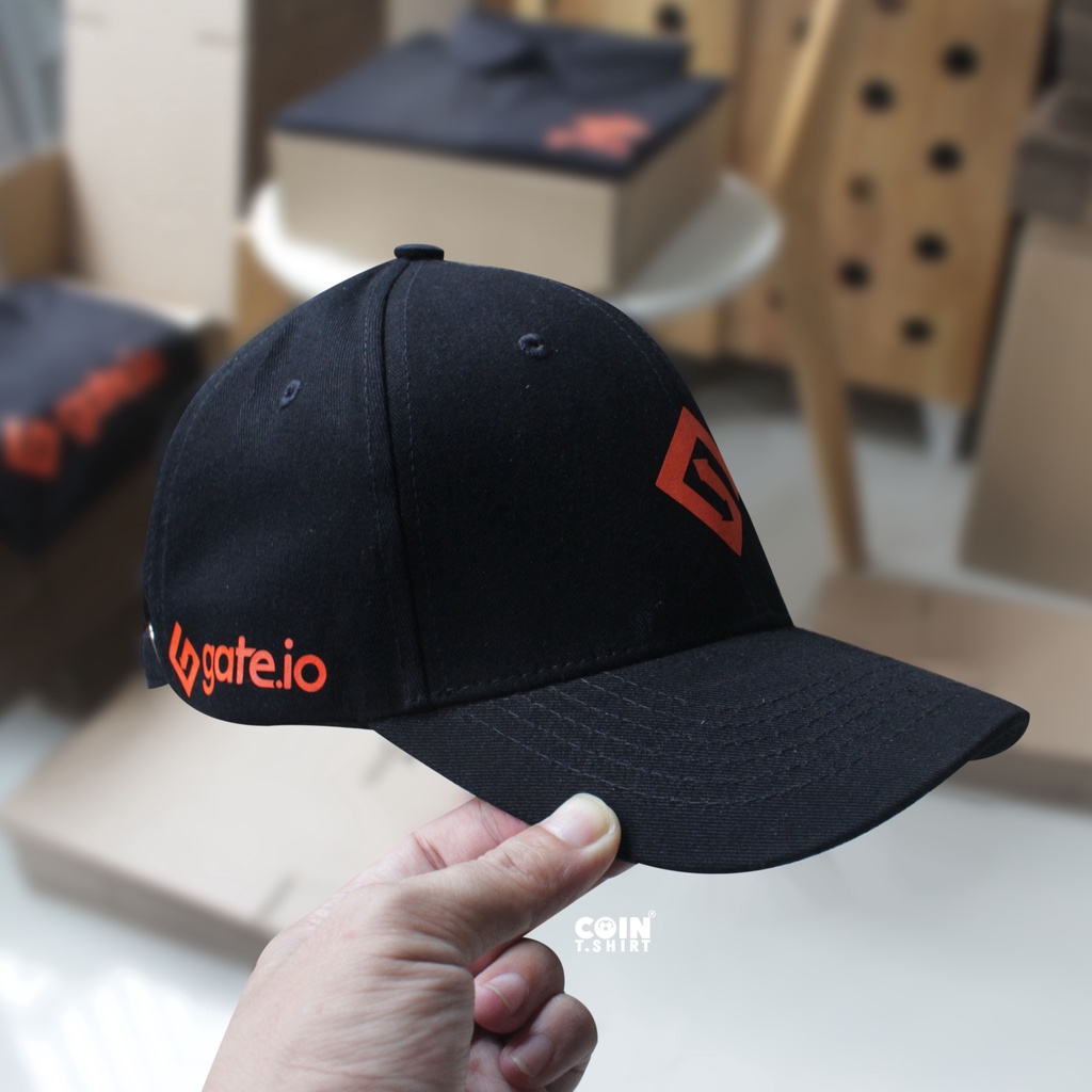 Mũ thời trang cap cấp Gate.io, Binance, Bitcoin, Cointshirt