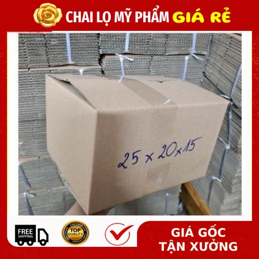 [RẺ VÔ ĐỊCH] [Combo 10sp] Hộp Carton Giá Rẻ ❤ [25x20x15] Thùng Hộp Carton Đóng Gói Hàng , phụ kiện du lịch