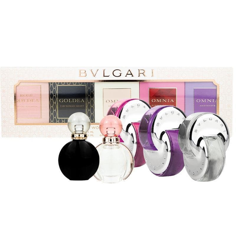 Gift Set Nước Hoa Nữ 5 Chai Mini Bvlgari The Women’s Gift Collection (5 mùi) | Thế Giới Skin Care