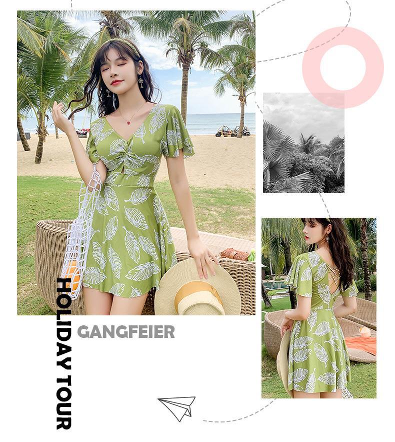 Đồ Bơi Một Mảnh Phong Cách Hàn Quốc 2021 Cho Nữ | BigBuy360 - bigbuy360.vn