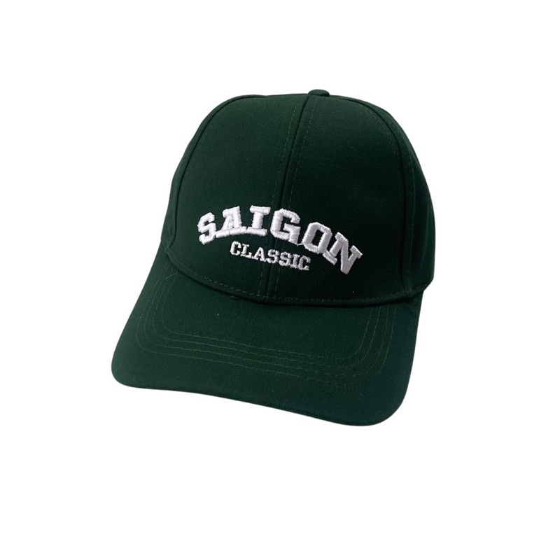 Nón Kết nam nữ thêu SAIGON form unisex chất kaki 3 màu_SSSTore