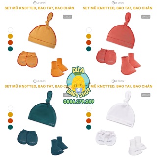 Set mũ Knotted, Bao tay, Bao chân LeCoon