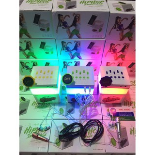 Loa karaoke bluetooth hiphop kèm mic