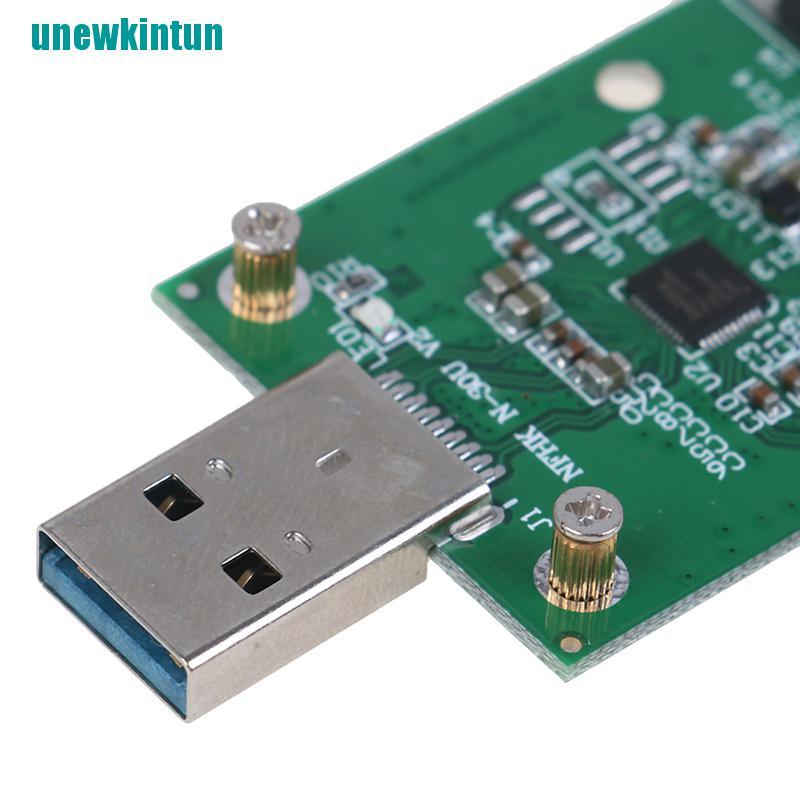 1 Thẻ Chuyển Đổi Mini Usb 3.0 Sang Pcie Msata External Ssd Pcba | BigBuy360 - bigbuy360.vn