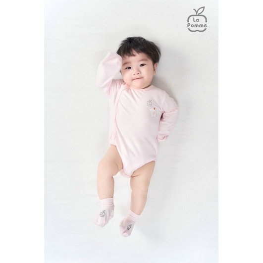 Bộ dài tay sơ sinh La pomme cao cấp