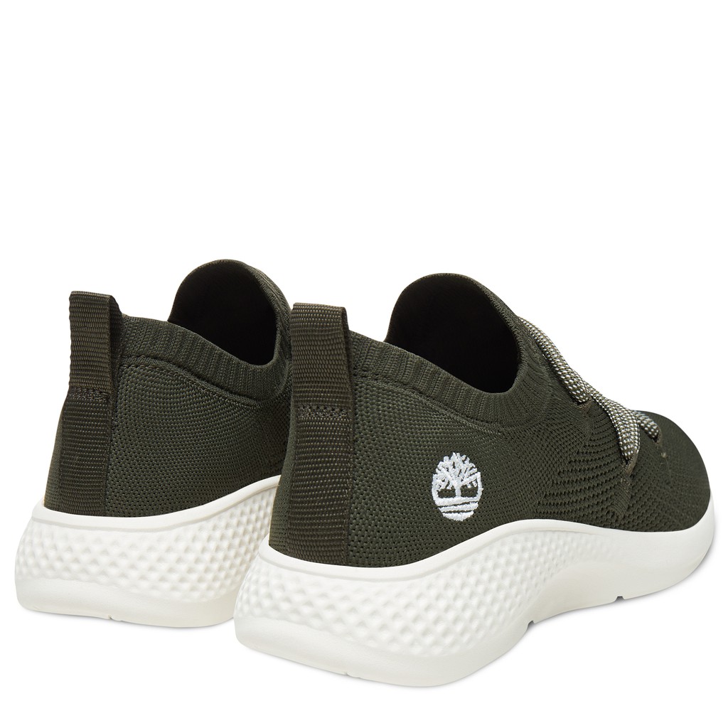 [SD] Giày Thể Thao Nam Timberland FlyRoam Go Knit Màu Xanh Rêu Đậm TB0A1Z7E9H