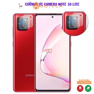 Kính cường lực Camera Note 10 Lite - Trong suốt- Chống trầy xước camera note 10 lite