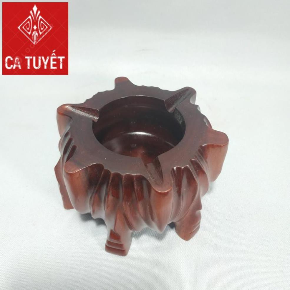 GẠT TÀN THUỐC GỐC CÂY GỖ HƯƠNG CHUẨN 100% SIZE 12CM