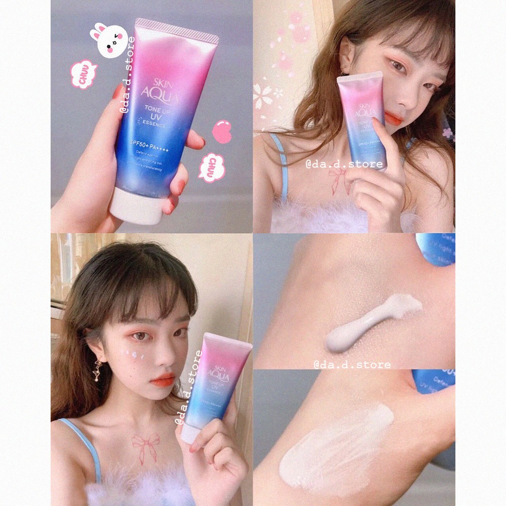 💦𝑯𝒂̀𝒏𝒈 𝑵𝒉𝒂̣̂𝒕💦Kem chống nắng Skin Aqua Tone up UV SPF 50+ PA++++ 80gr