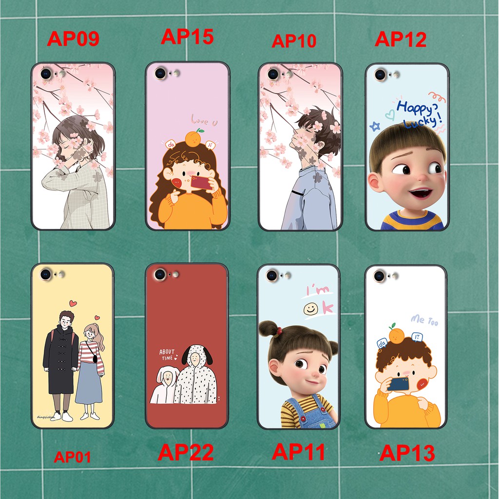 ỐP LƯNG IPHONE 5/5S - IPHONE 6/6S- IPHONE 6PLUS/6S PLUS - IPHONE 7 -IPHONE 8 ỐP ĐÔI CUTE ĐẸP BAO CHẤT LƯỢNG CAO