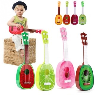 Đàn Ukulele họa tiết hình trái cây dễ thương xinh xắn