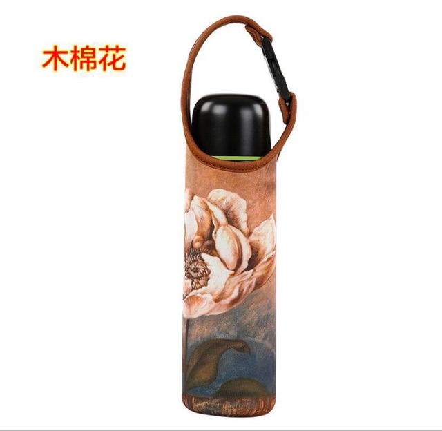 Túi đựng bình giữ nhiệt - Túi họa tiết đựng bình giữ nhiệt size 500ml bảo vệ bình nước tốt