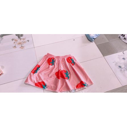 Quần đùi nữ  quần short nữ mặc nhà bigsize thoáng mát ống rộng cạp chun họa tiết hoạt hình cute đa dạng