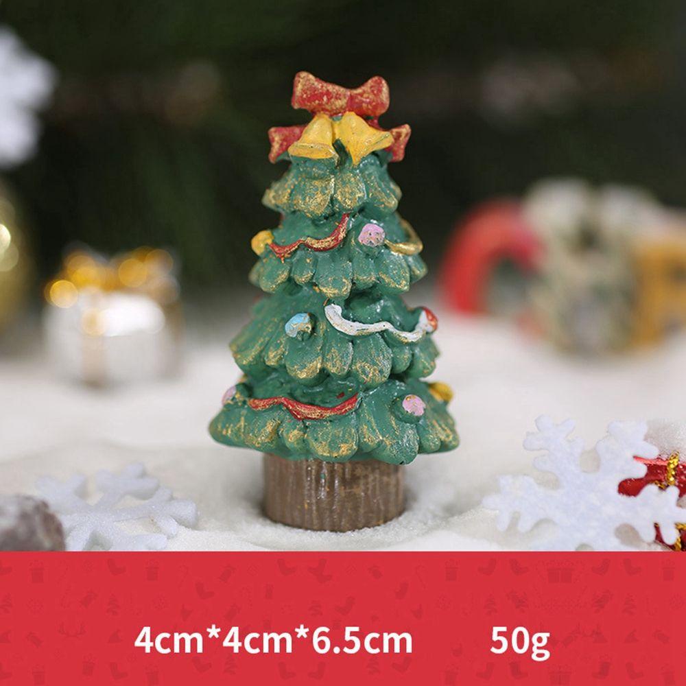 HARRIETT Mô Hình Ông Già Noel Mini Bằng Nhựa Resin Trang Trí Tiểu Cảnh DIY