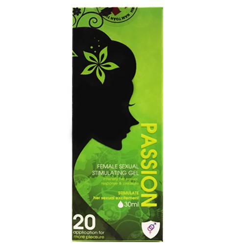 Gel bôi trơn - kích thích - tăng khoái cảm nữ Passion - TẶNG BCS FEEL 4IN1 HỘP 3 CHIẾC