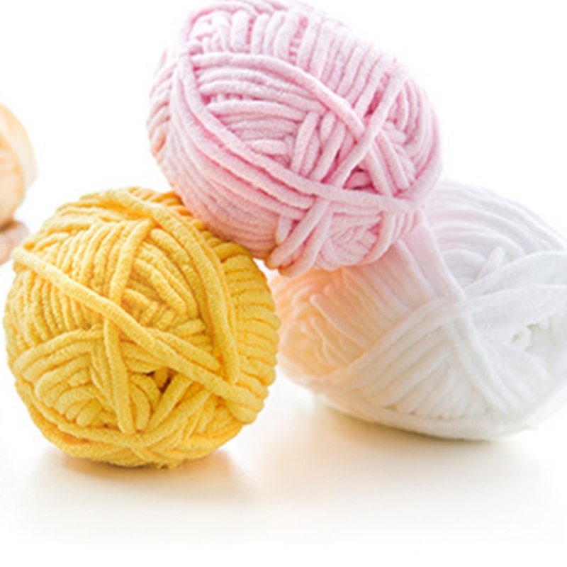 Cuộn Len Polyester Mềm Mịn Đan Quần Áo Cho Bé