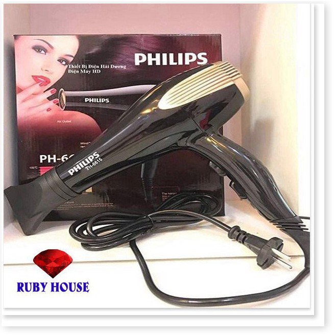 [CHÍNH HÃNG] Máy sấy tóc Phillips 6000W TH 6615 - Ruby House