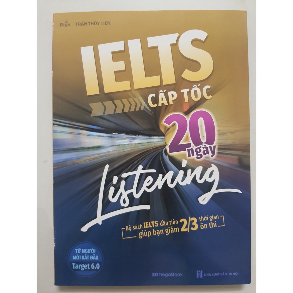 Sách - IELTS cấp tốc 20 ngày Listening