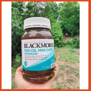 Dầu cá Blackmore úc [FREE SHIP_MẪU MỚI]  400 viên không mùi