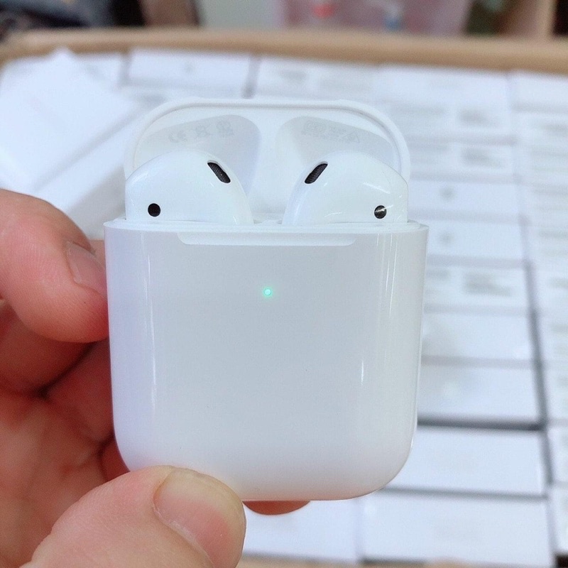 Tai Nghe Bluetooth ap2 Định Vị - Đổi Tên Bỏ Tai Tắt Nhạc dùng cho IOS và Androi