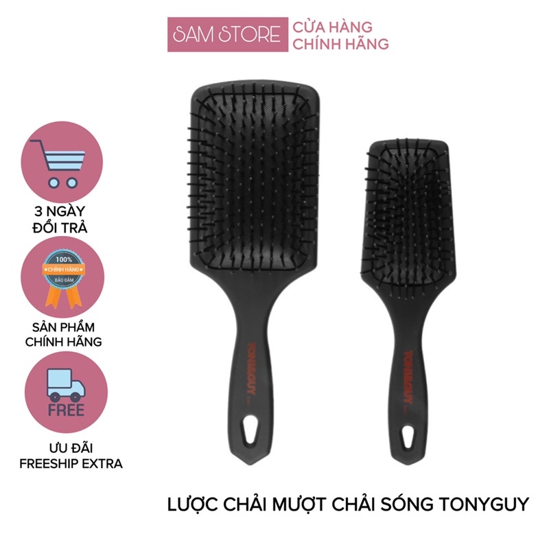 Lược chải mượt, gỡ rối, lược chải sóng Tony&Guy giúp chải tóc dễ dàng không đau tóc cắn tóc hàng loại 1