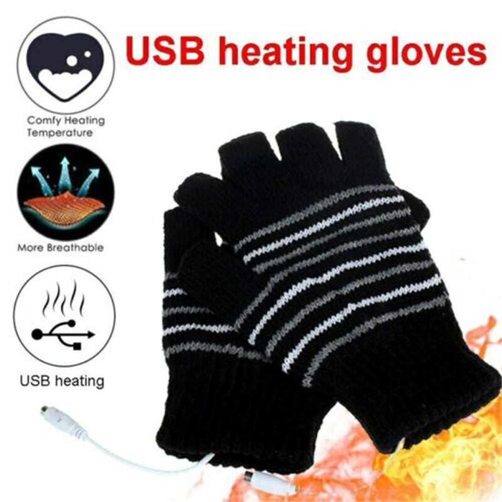 Găng Tay Sưởi Ấm Chạy Điện USB Tiện Dụng